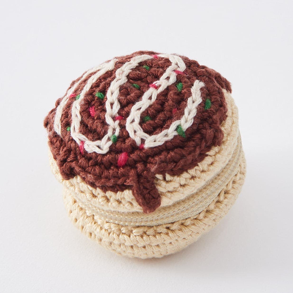 Takoyaki crochet pouch kit