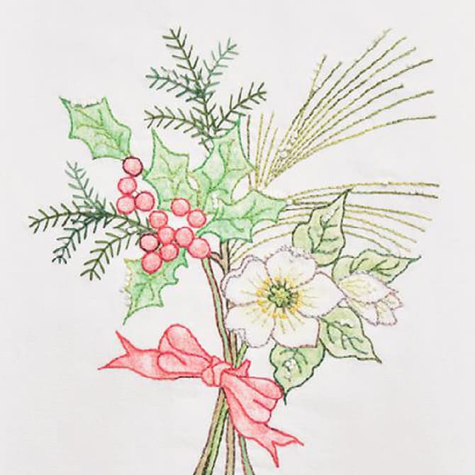 Christmas Rose Bouquet